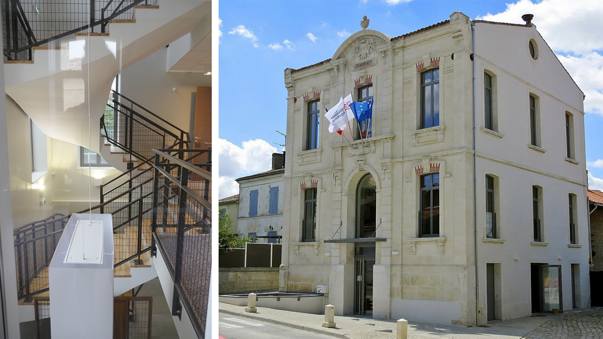 Iléana POPEA / Réhabilitation de la mairie de St Georges-du-Bois
