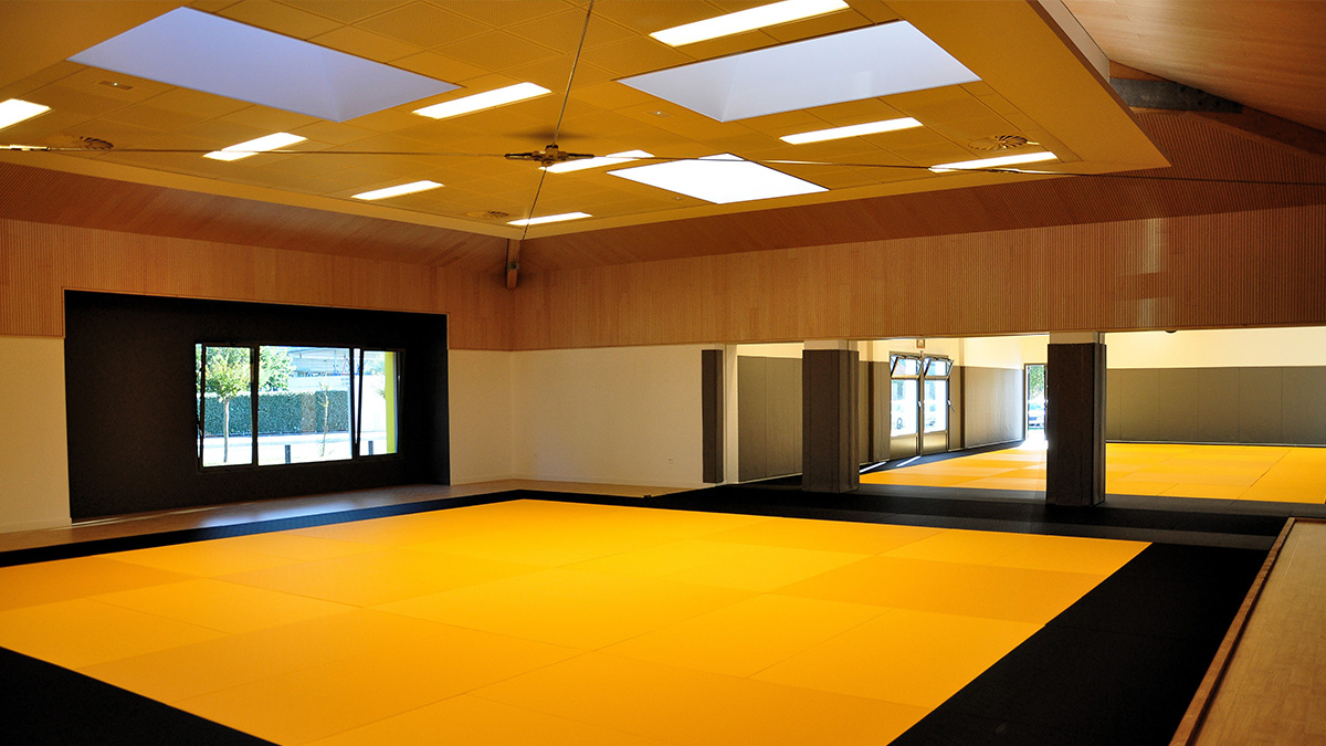 Réhabilitation d'une salle des fêtes et construction d'un dojo à Tonnay Charente