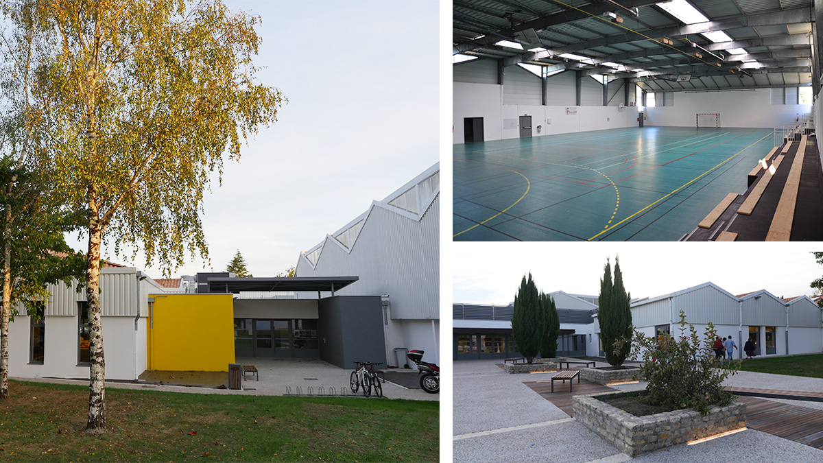 Iléana POPEA / Réhabilitation d'une salle des fêtes et construction d'un dojo à Tonnay Charente