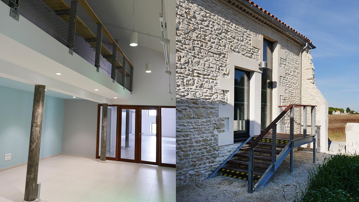 Iléana POPEA / Réhabilitation et extension d'un pôle culturel à L'Eguillle-sur-Seudre