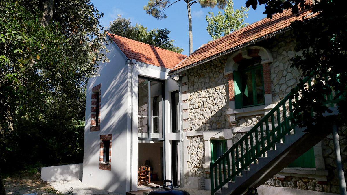 Iléana POPEA / Villa DA - Extension d'une villa de style balnéaire 